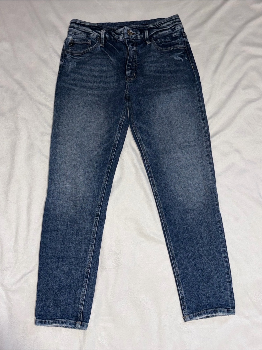 Kancan Classic Women's Dark Blue Slim Jeans - Size 9/28 (021)